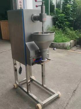 不锈钢包心肉丸机大型鸡鱼牛猪肉丸成型机全新款实心肉丸机