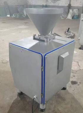 全自动灌肠机火腿烤肠加工全套商用电气动真空定量打结灌肠一体机