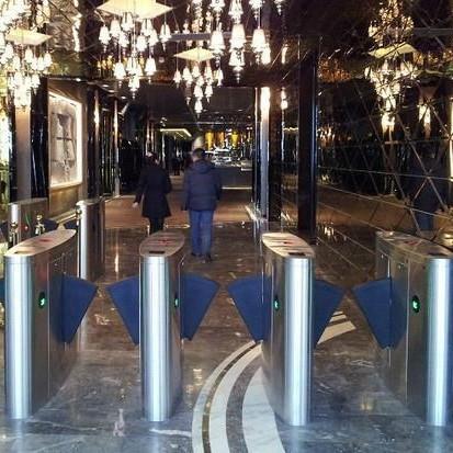 Office building face recognition visitor management system visitor registration, access control attendance and face brushing attendance attendance face