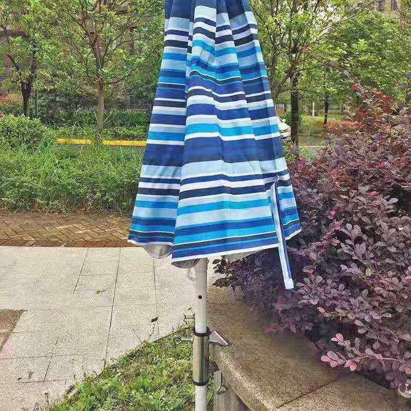 户外遮阳大伞固定支架三轮车摆摊车雨伞固定夹具货车太阳伞插伞夹 - 图2