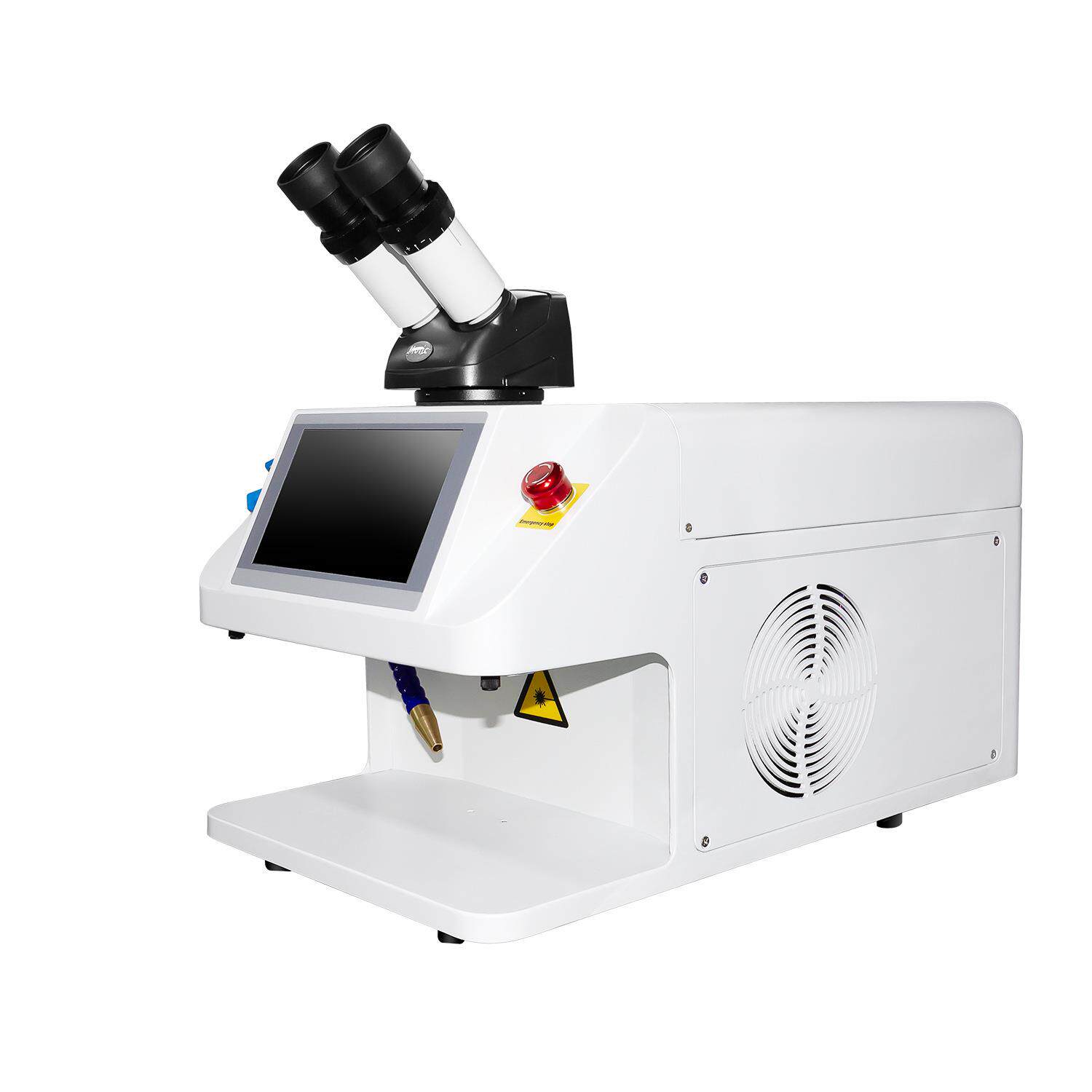 80w laser jewelry spot welding machine welding machine denture ring bracelet watch welding machine mechanical arm handheld laser