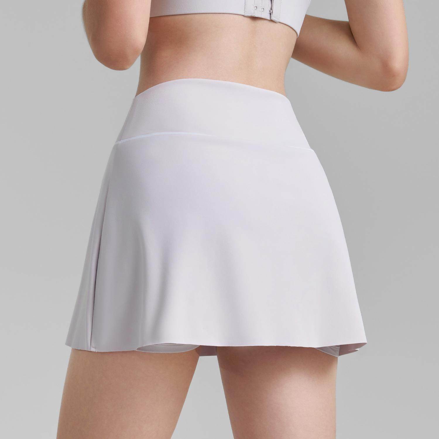 新款假两件瑜伽短裙2026防走光拼接网球裙交叉腰头跑步运动裙女士,淘宝优惠券,粉丝福利购,淘宝优惠卷