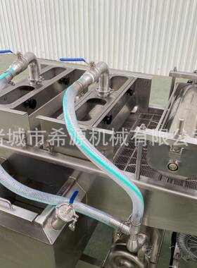 商用全自动面包上黄油浆液机器吐司面包片裹浆机加热保温淋浆机