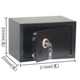 Single lock safe household machinery safe holder ten thousand storage real estate certificate IPAD safe deposit box anti-theft without password