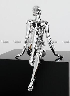红潮流空山基机械脑姬女科技感装饰品场景摆件客厅网电视TLC柜电