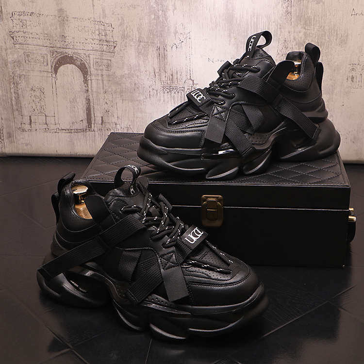 老爹鞋男士2025年新款秋季ins超火厚底松糕跟增高运动休闲跑步鞋,淘宝优惠券,粉丝福利购,淘宝优惠卷