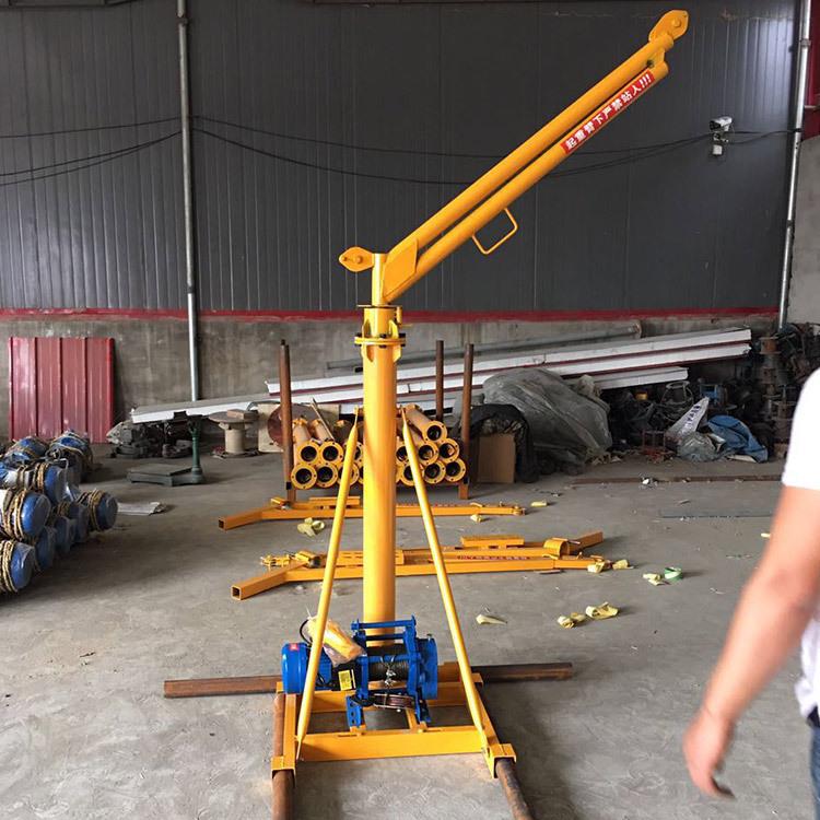 室外装修小型吊运机电动家用提升机220v建筑起重上料吊机建筑助手 - 图0