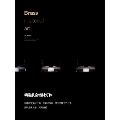 意式极简餐厅吊灯现代简约轻奢高端全光谱餐桌岛台吊灯2026年新款 - 图2