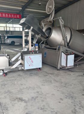 2000升全自动液压滚揉机肉类真空滚揉机鸡鸭鹅真空滚揉腌制机