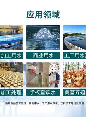 大型反渗透设备纯净水设备软水机去离子水处理系统工业反渗透设备