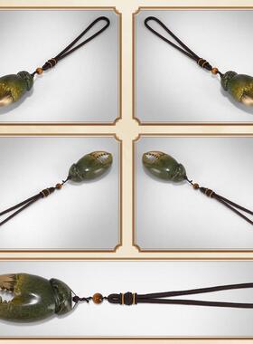 礼之源手中有钱螃蟹钳全铜手把件创意把玩送男友解压治愈系小摆件