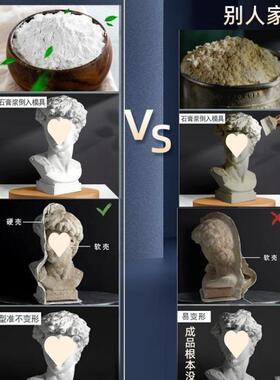 石膏大卫石膏像摆DGQ美件美术教具维斯小卫海纳盗欧像装饰品塑摆