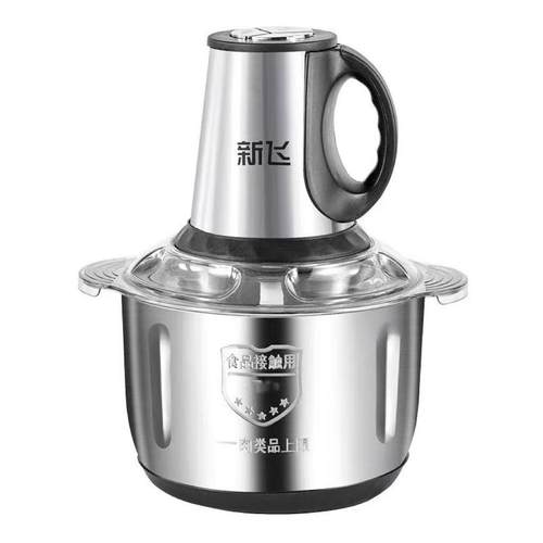新飞电动绞肉机家用多功能料理机搅拌机蒜蓉泥搅馅绞馅机辣椒商用 - 图3