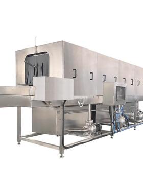 厂家定制小型洗筐机商用餐具筐洗筐设备全自动不锈钢洗筐机