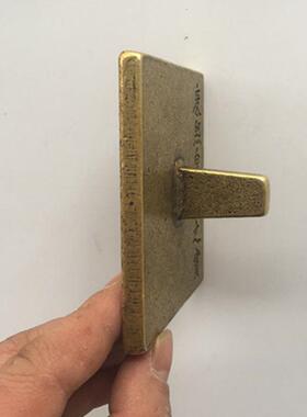 仿古做旧黄铜古玩杂项收藏大清印章清朝印章康熙皇帝印章