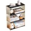 Public desktop storage storage rack multi-storage shelves for miscellaneous office items layered rack cup rack organizing rack 2249TMZW