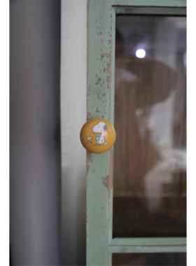 MUSeGarden宠粉福利za*ra家新款snoooy陶瓷抽屉把手衣柜门拉手同