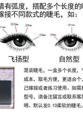 嫁接睫毛套装初学者无刺激胶水自己睁眼种植假眼睫毛工具齐全套盒