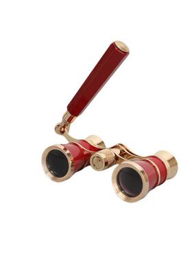 简约现代双筒望远镜摆件样板间样品屋展示中心家居玄关柜书房轻奢