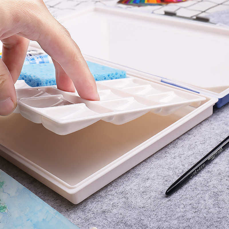 美捷乐调色盘 阿尔瓦罗 水彩颜料保湿盒 18格24格33格便携调色盘,淘宝优惠券,粉丝福利购,淘宝优惠卷