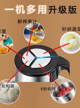 2025新款绞肉机家用电动小型肉馅机不锈钢多功能搅肉碎菜蒜泥商用