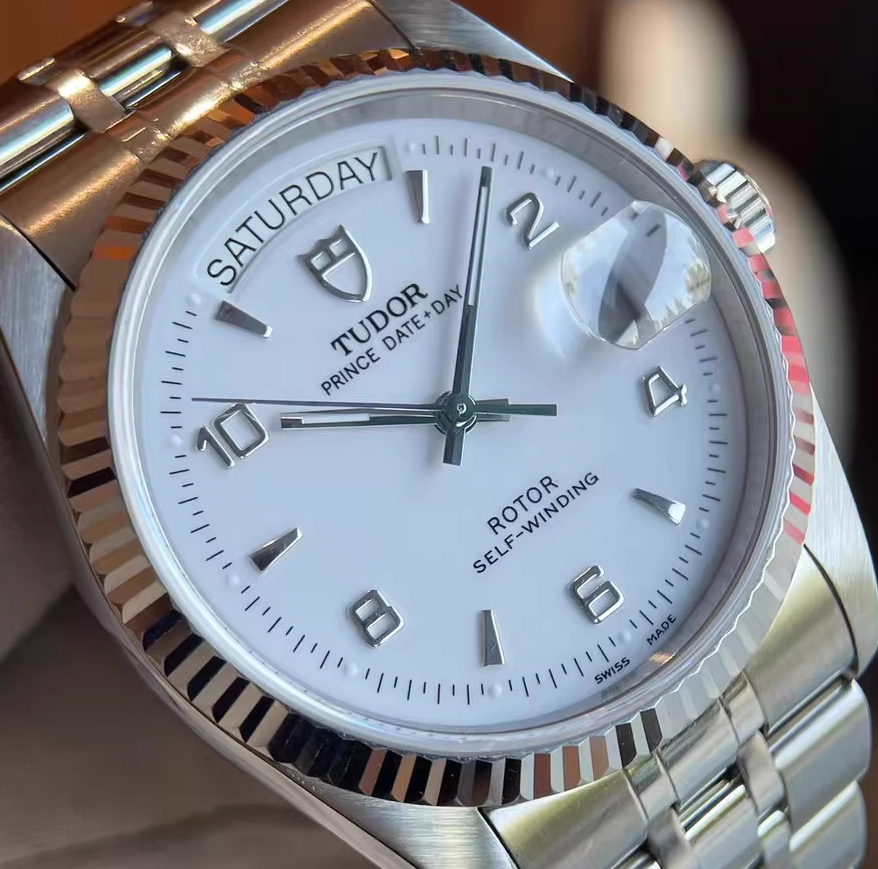 经典款9.8新 帝舵王子系列精钢自动机械腕表36MM男表76214-0013 - 图1