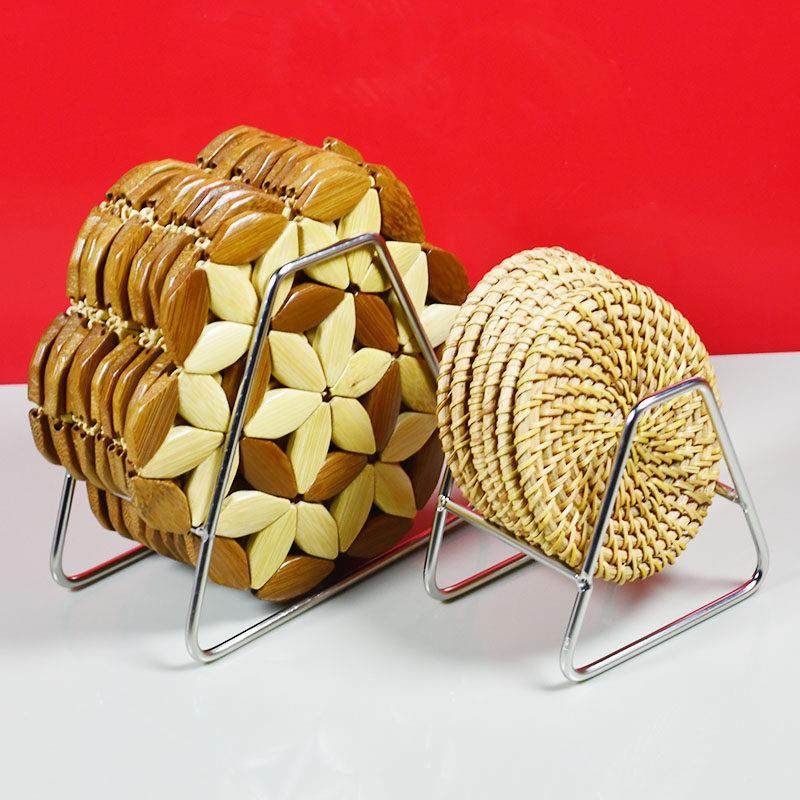 实心不锈钢餐桌垫防烫锅垫碗垫子餐盘耐高温餐杯垫圆形吐骨盘支架,淘宝优惠券,粉丝福利购,淘宝优惠卷