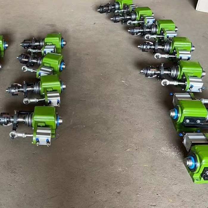 厂家直销仪表车床带气缸车头小机床 家用多功能主轴机头动力头 - 图1