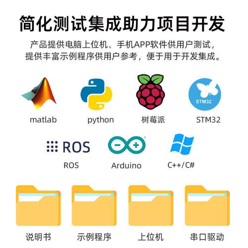 ROS机器人IMU角度感测器三轴加速度车规工业倾角陀螺仪模块IWT603 - 图3
