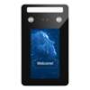 DF01 Metal Waterproof Dynamic Face Recognition Access Control Intelligent Electromagnetic Lock Swipe Card Password Attendance Access Control All-in-one Machine