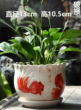 TEMU厂家陶瓷花盆花盆花盆花瓶