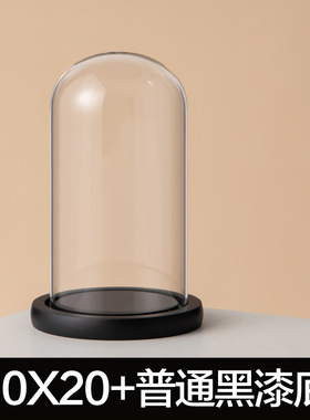 玻璃罩工艺品防尘罩永生装饰摆件