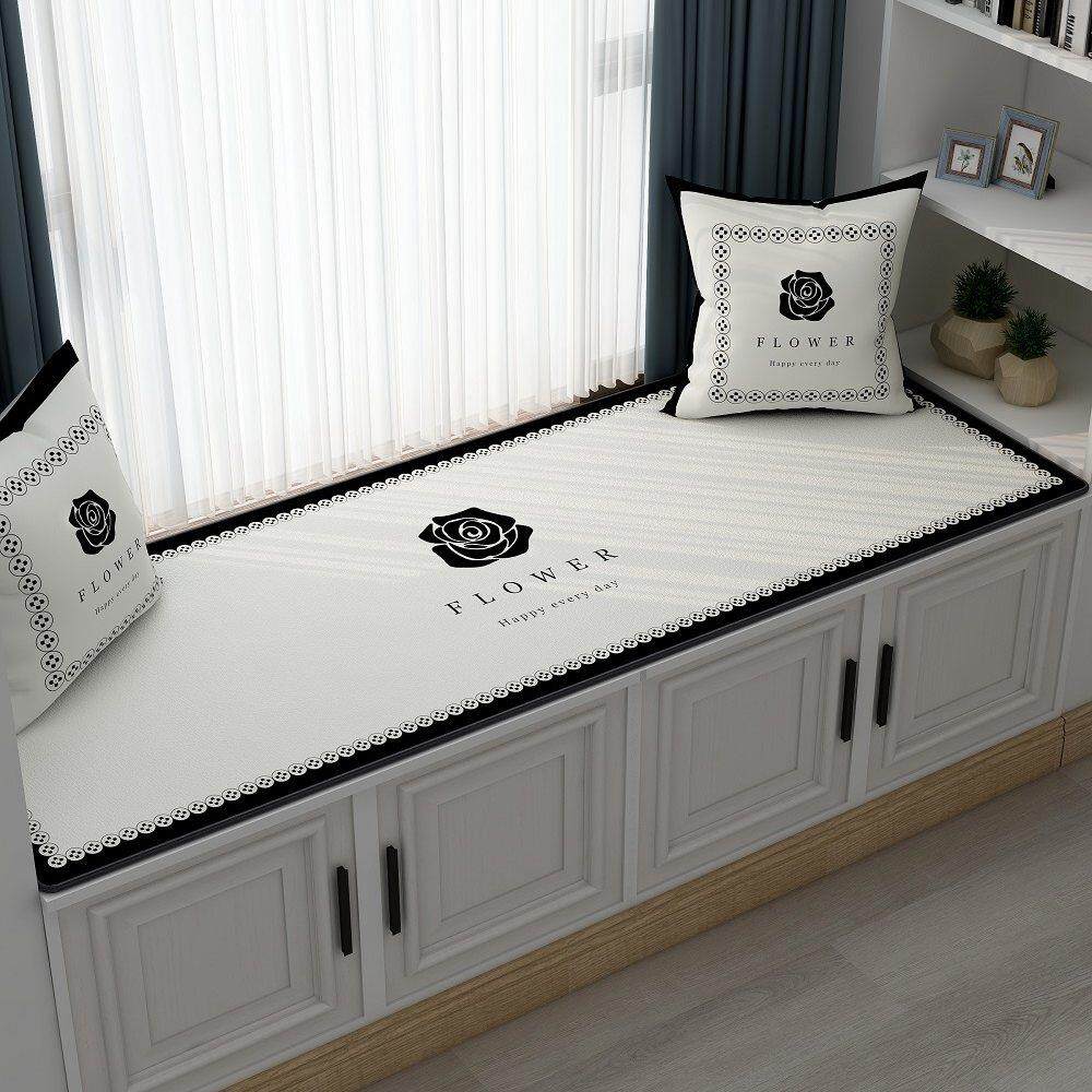 2025 internet celebrity high-end new bay window mat window sill mat waterproof anti-fouling anti-slip mat bedroom balcony four seasons cushion