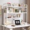 Desktop storage rack hole board table storage bookshelf student desk office desktop multi-layer iron storage rack