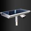 170W lithium battery, light and storage integrated solar security monitoring power supply system, one-click start, ready to install and use