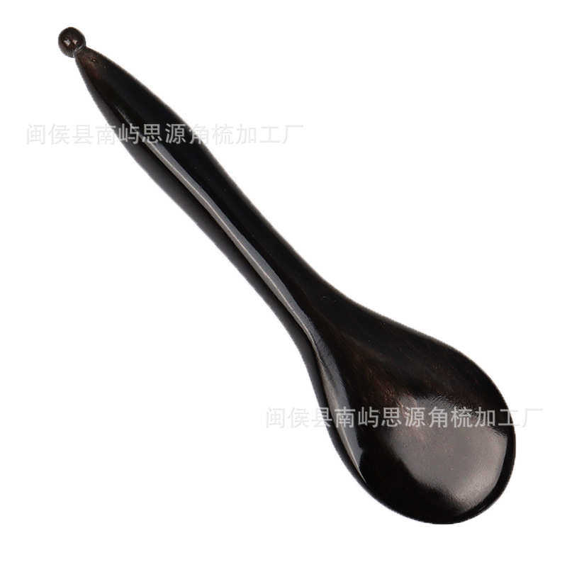 棒棒筋拨牛角面部脸部眼部通用拨拔黄水眼经棒美容女板刮痧经按摩 - 图0