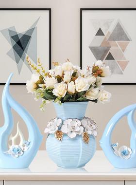 现代简约客厅电视柜酒柜博古架室内装饰工艺品创意小摆件家居饰品