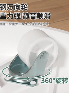 Mobile flowerpot tray with wheels