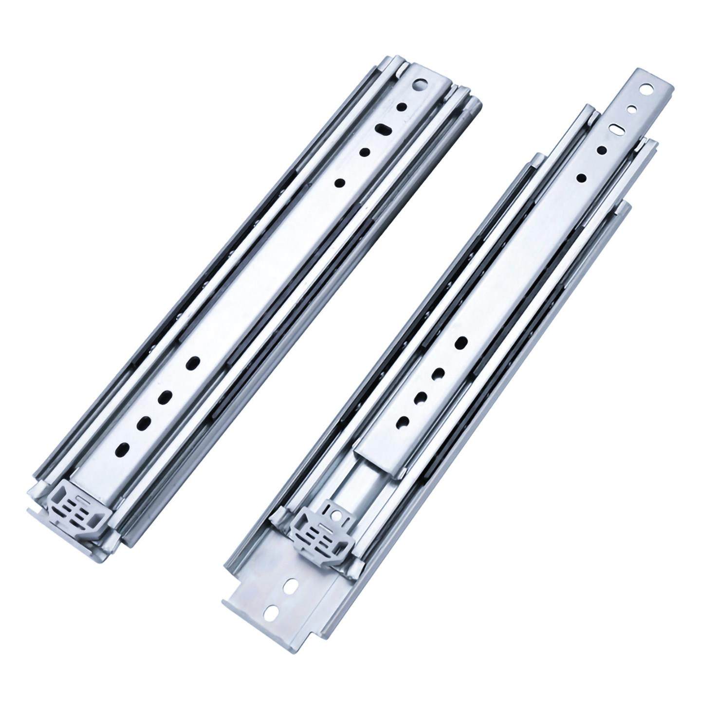 超厚76宽工业重型滑轨承重抽屉滑道房车柜三节岛台带锁轨道导轨,淘宝优惠券,粉丝福利购,淘宝优惠卷