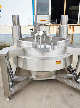 全套香菇酱加工生产线设备 工业大型酱料厂机器 成套辣椒酱流水线