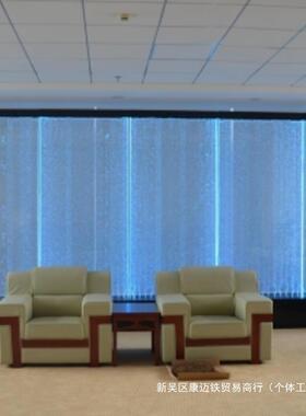 幕墙屏风大型流亚力气泡墙水造ALali-87鱼缸客厅水景隔克断装饰酒