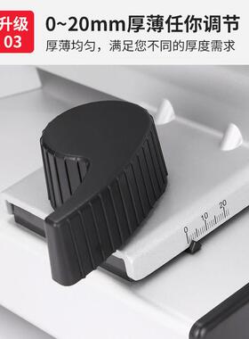 家用羊肉卷切片机电动冻肉切肉机 22CM刀片鸡胸肉刨肉机 商用自动