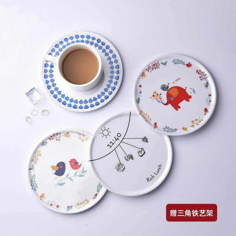 【品牌正品】密胺仿瓷隔热垫餐桌菜垫子卡通防水杯垫碗垫子家用防,淘宝优惠券,粉丝福利购,淘宝优惠卷