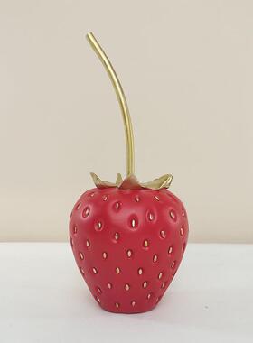创草意莓水模型摆件树脂家居橱窗饰展厅装果摆设摄影果蔬拍照PFO