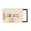 Cream wind power meter box hole plate cover plate distribution box decorative shield punch-free shelf source factory