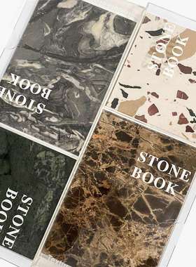 现代极简轻奢亚克力大理石书本摆件客厅书房电视柜样板房桌面饰品