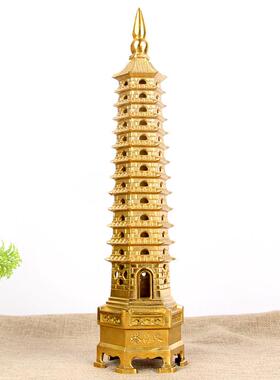 简易铜文昌塔饰品九层铜文昌塔饰品十层三层铜文昌塔饰品