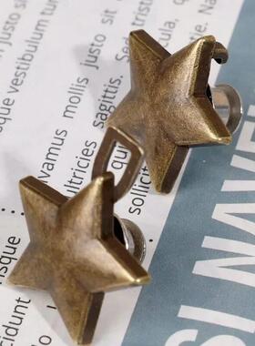 Fashion Tighten Waist Buckle Alloy Star Brooches P Clip Snap