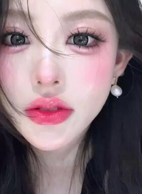 团感百搭火龙果玫女红水光IPH感滋润棒显白持久口两红腮红多用膏