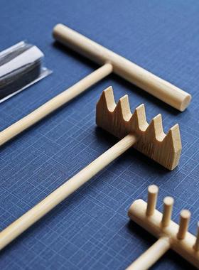 日式枯山水套装桌面装饰白沙日本禅意沙盘家居冥想DIY微景观造景